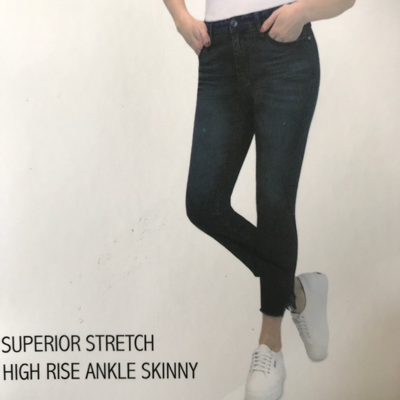 7 Seven High Rise Ankle Skinny - Picture 2 of 6